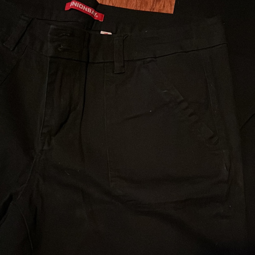 Juniors wide leg black pants - Picture 2 of 6